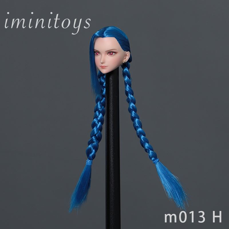 Female Head Carving 1/6