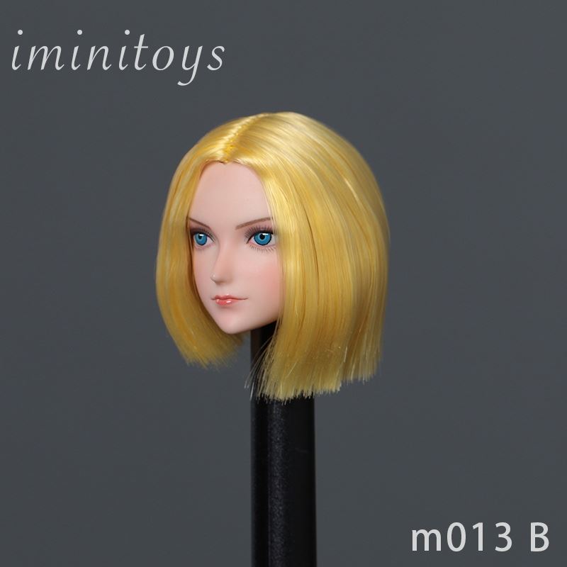 Female Head Carving 1/6