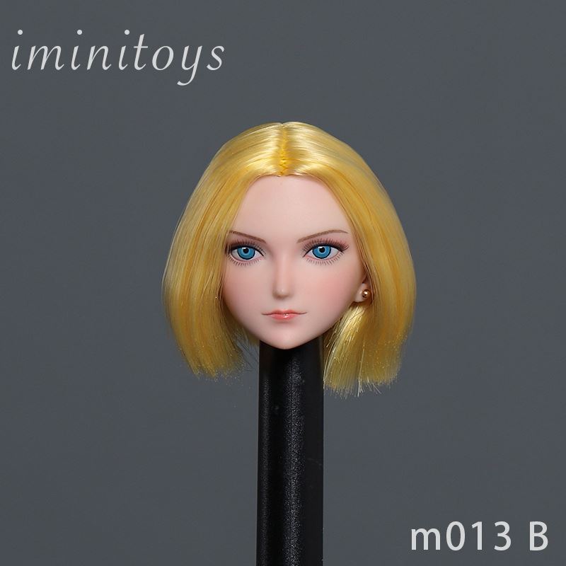 Female Head Carving 1/6