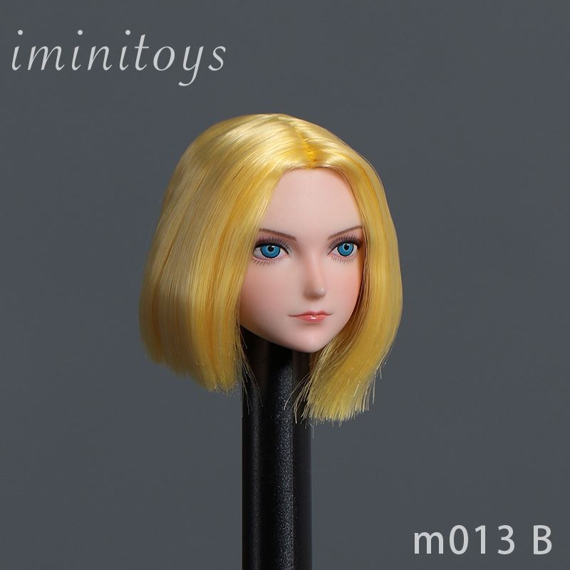 Female Head Carving 1/6