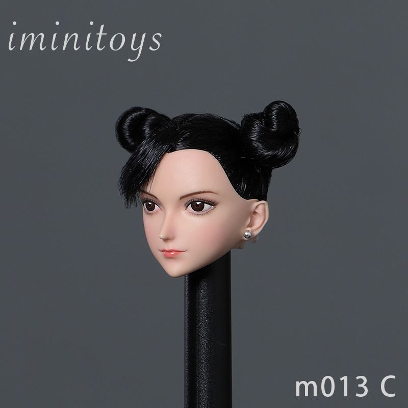 Female Head Carving 1/6