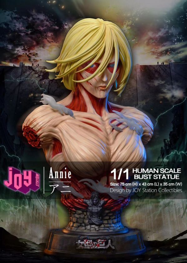 Armored Titan, Beast Titan, Female Titan - Attack On Titan 1/1 ~ 1/4