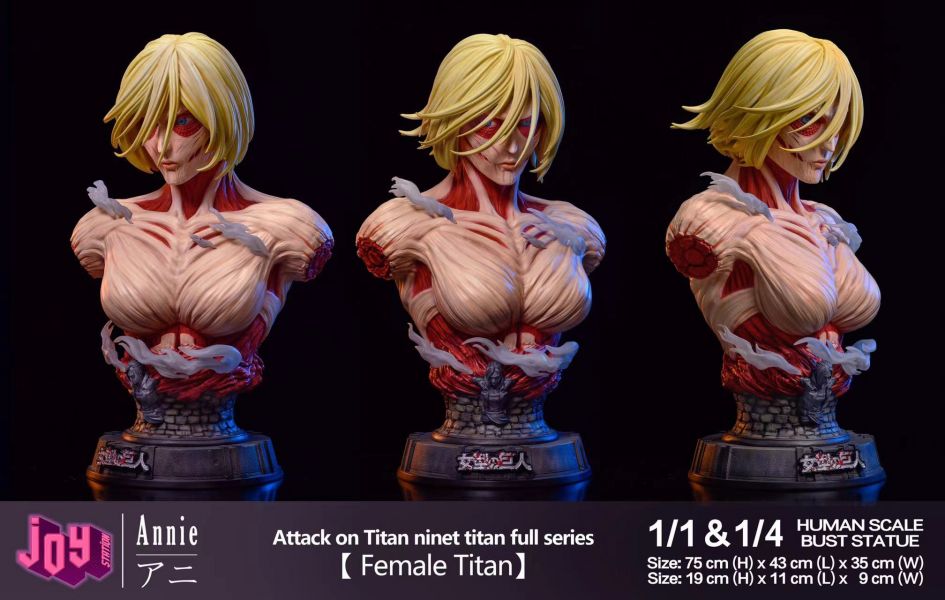 Armored Titan, Beast Titan, Female Titan - Attack On Titan 1/1 ~ 1/4