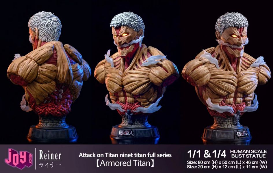 Armored Titan, Beast Titan, Female Titan - Attack On Titan 1/1 ~ 1/4