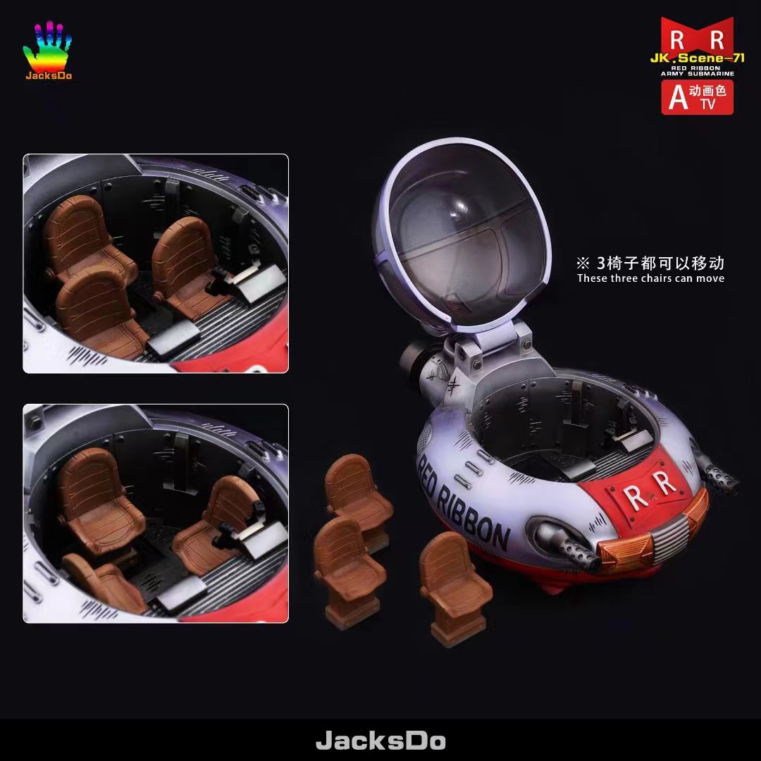 Red Ribbon Army Submarine – Dragon Ball