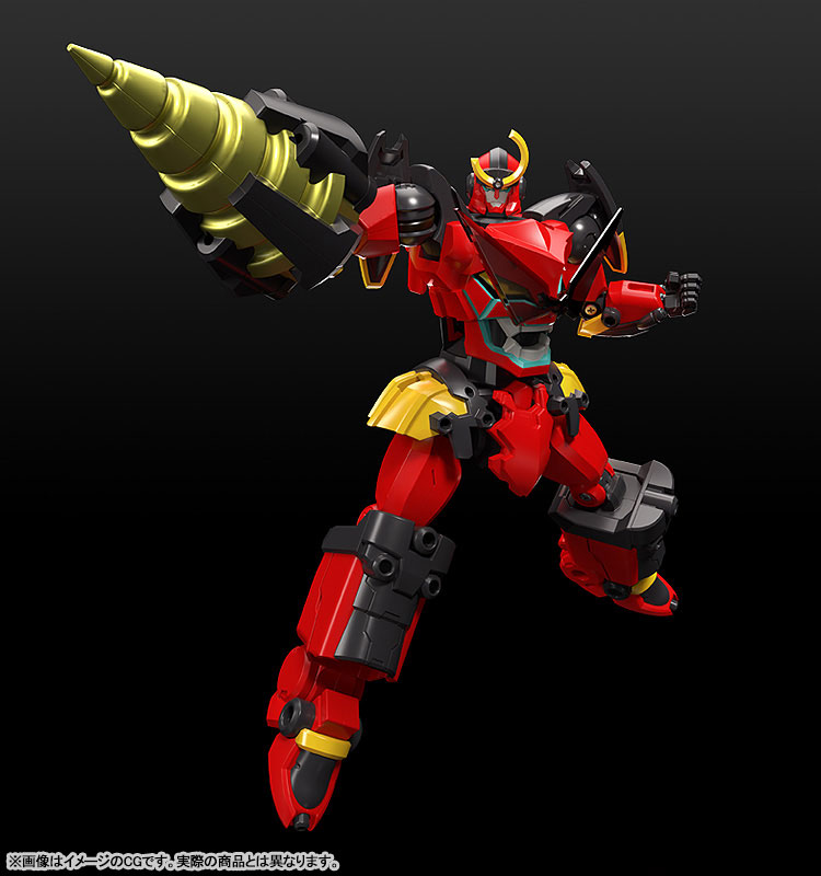 Gurren Lagann THE GATTAI Infinite Combining Gurren Dan Lagann Posable