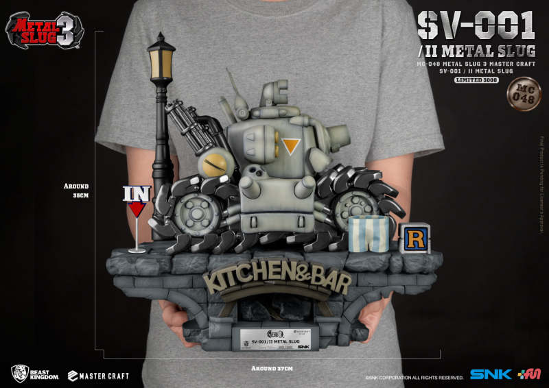 Master Craft Metal Slug:Super Vehicle-001 Statue