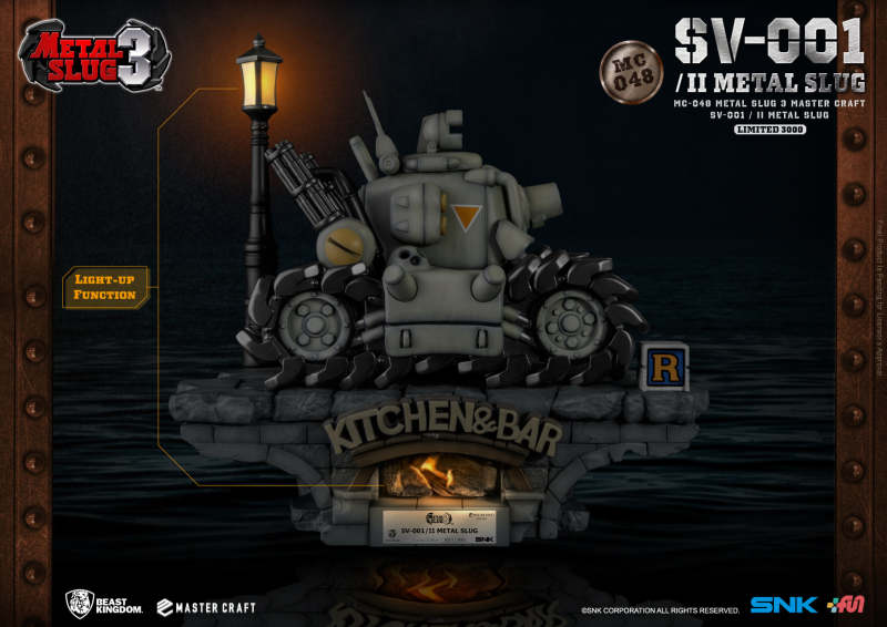 Master Craft Metal Slug:Super Vehicle-001 Statue