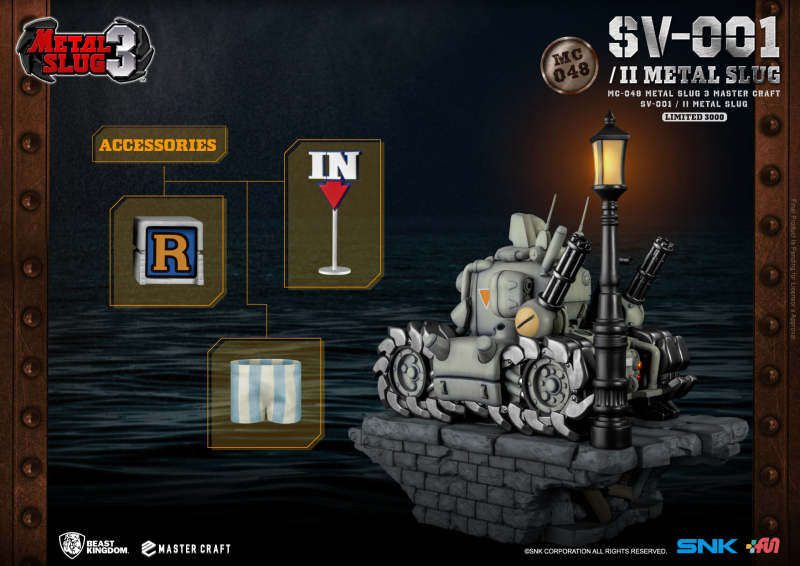 Master Craft Metal Slug:Super Vehicle-001 Statue