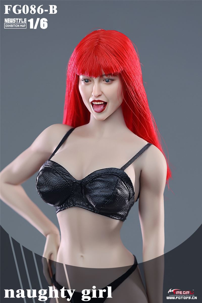 Head Carving Series Naughty Girl YOKI 1/6