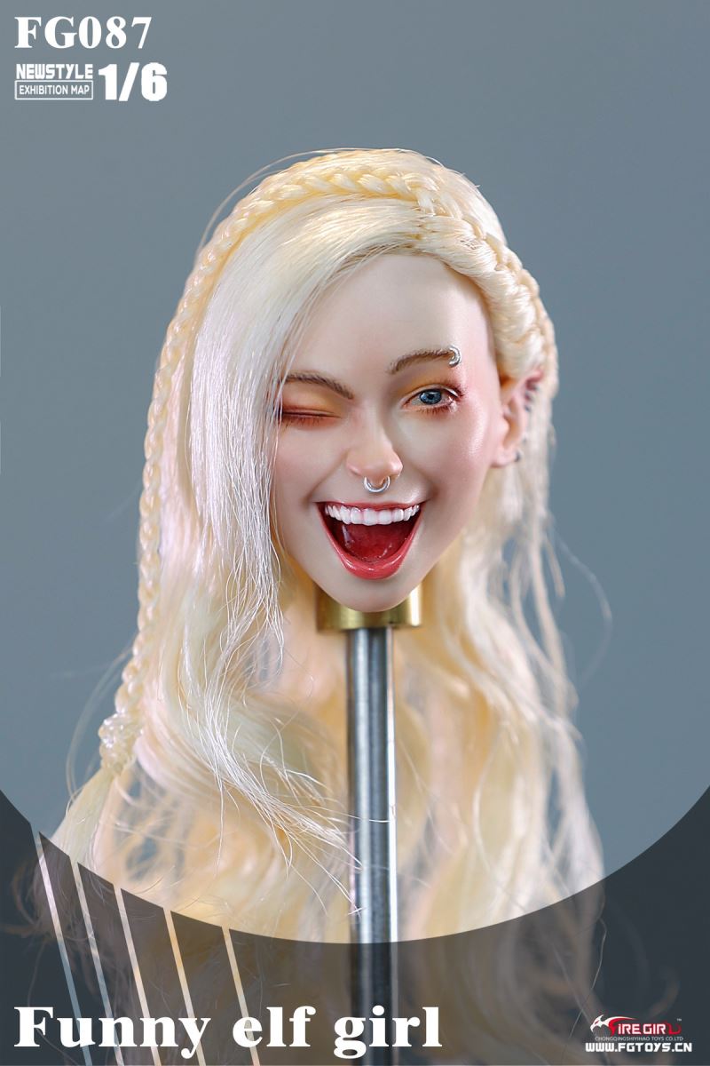 Head Carving Series Naughty Girl YOKI 1/6