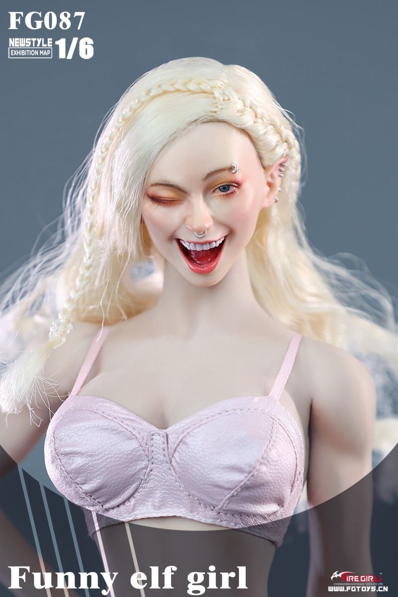 Head Carving Series Naughty Girl YOKI 1/6