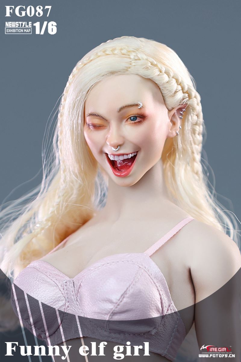 Head Carving Series Naughty Girl YOKI 1/6