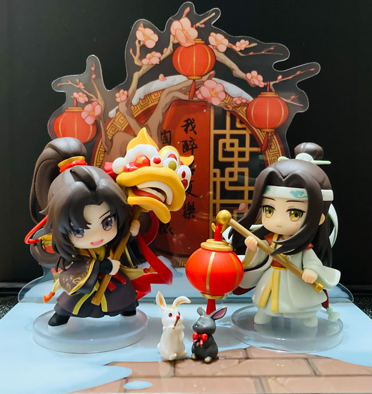 Anime The Master of Diabolism Wei Wuxian & Lan Wangji Set Deluxe Edition Yinxuefusui New Year Ver