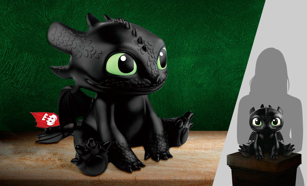 Toothless Vinyl Piggy Bank