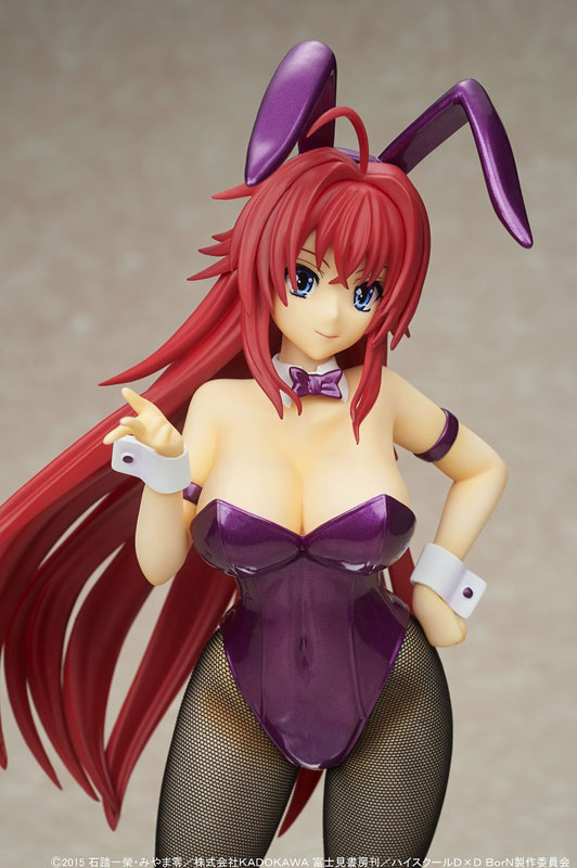 High School D x D BorN Rias Gremory Purple Bunny ver. 1/6