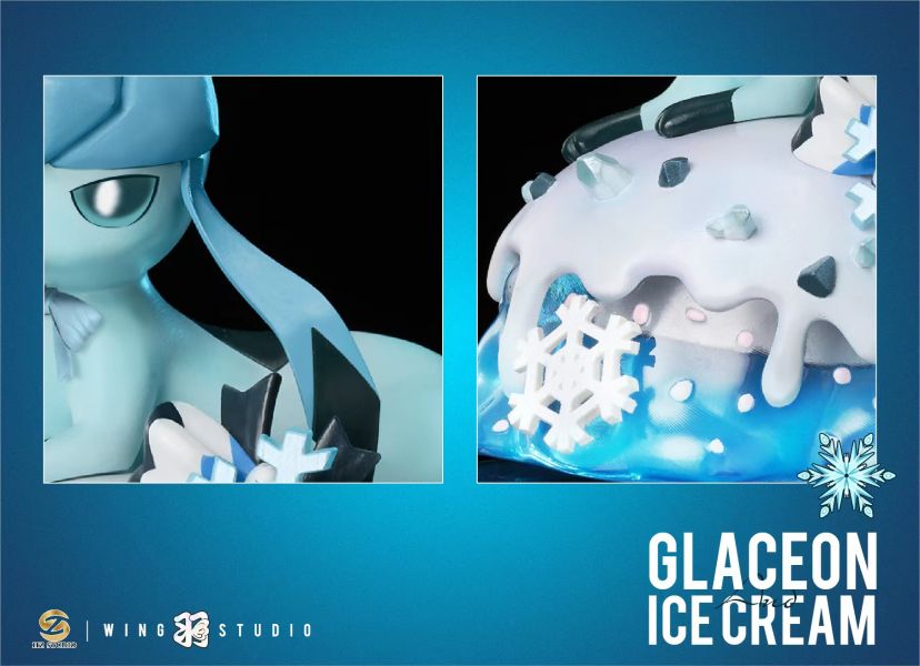 Glaceon & Ice Cream - Pokemon