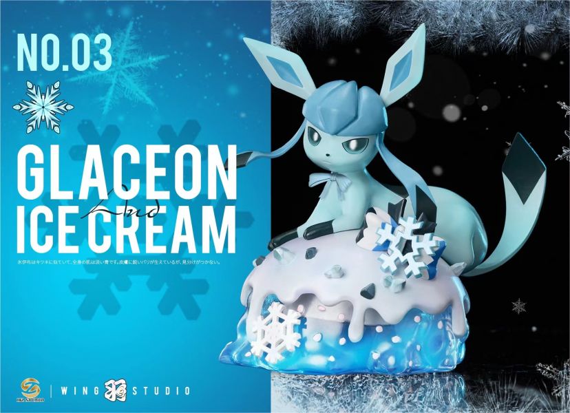 Glaceon & Ice Cream - Pokemon