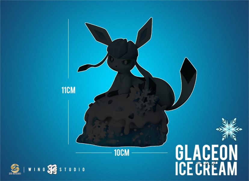Glaceon & Ice Cream - Pokemon