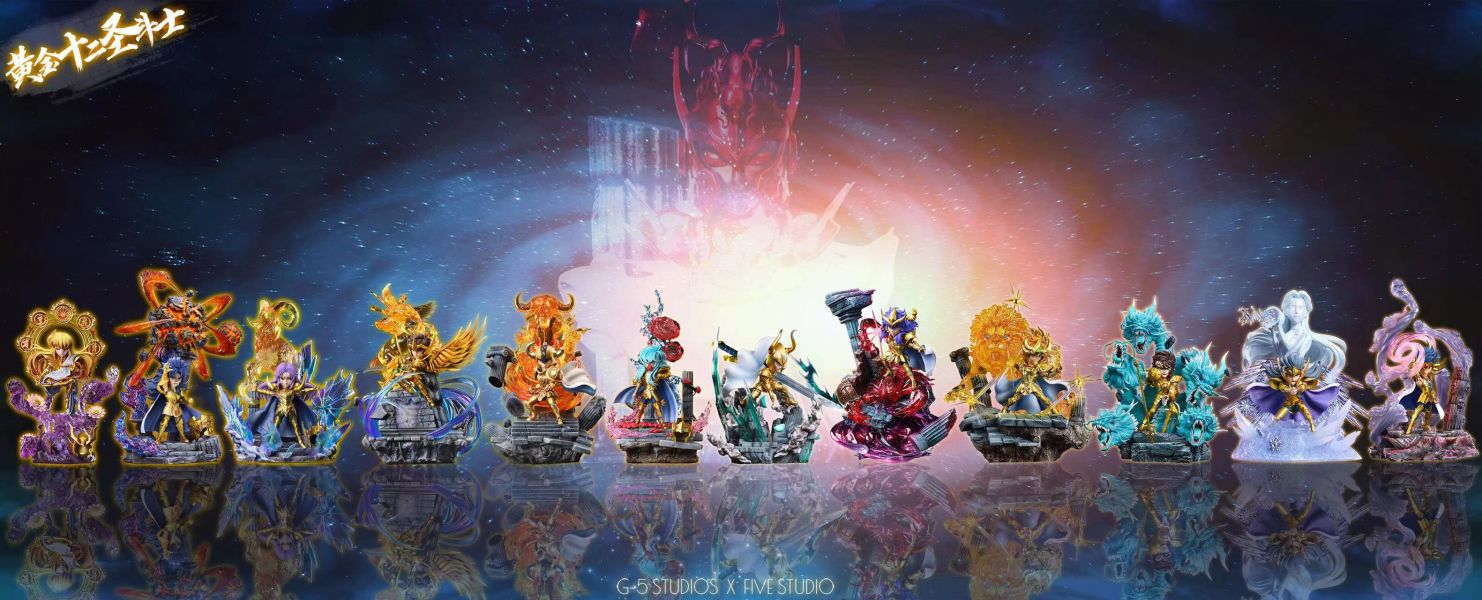 Gold Saint Seiya Series Libra & Aquarius & Cancer