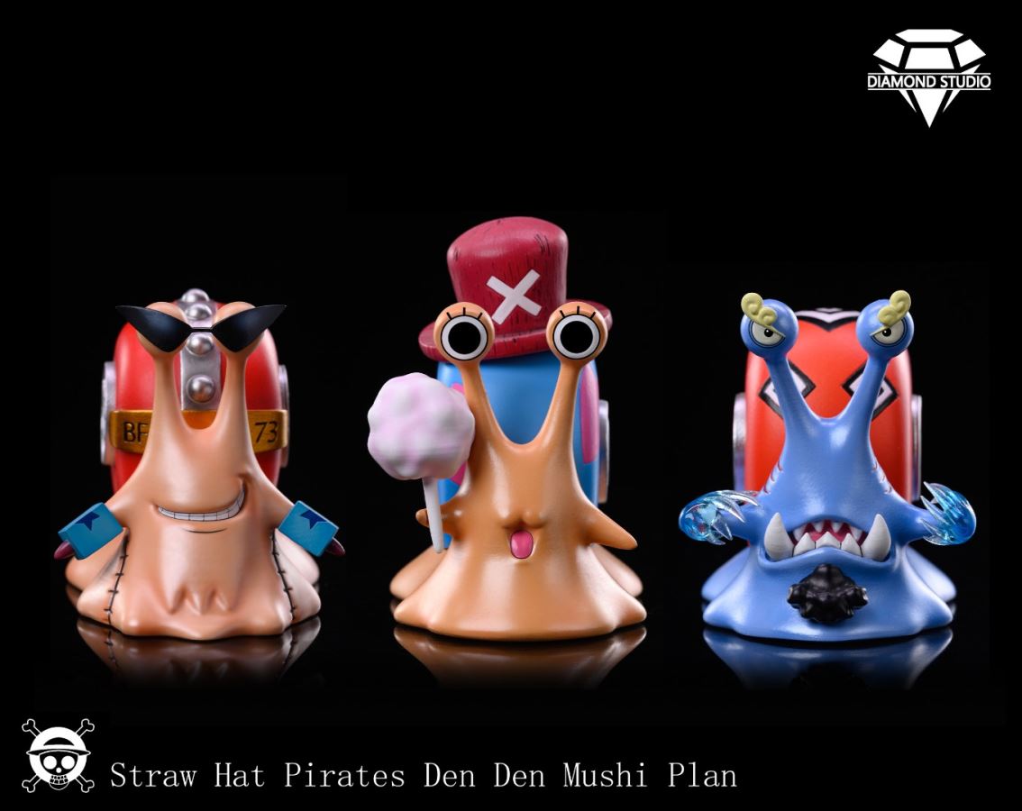 Chopper / Franky / Jinbei Den Den Mushi – One Piece