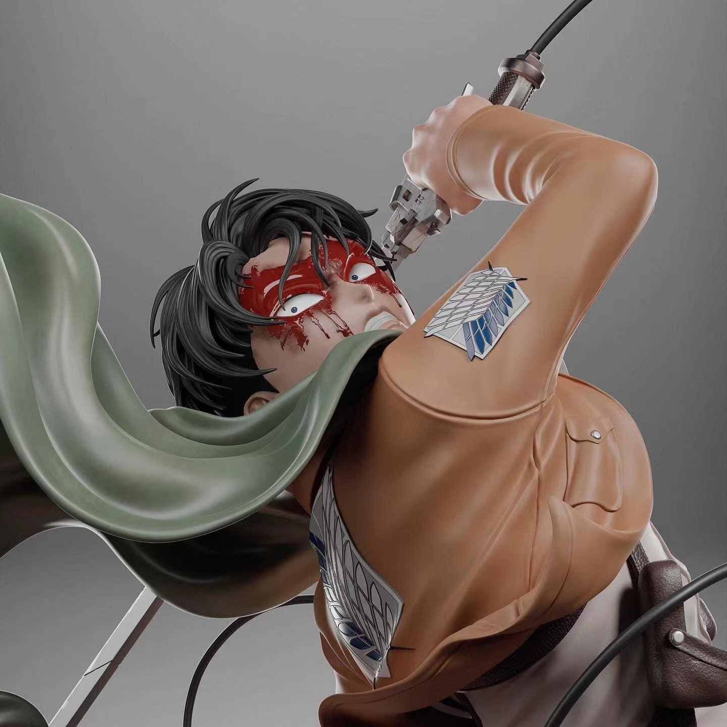 Levi vs Beast Titan - Attack On Titan