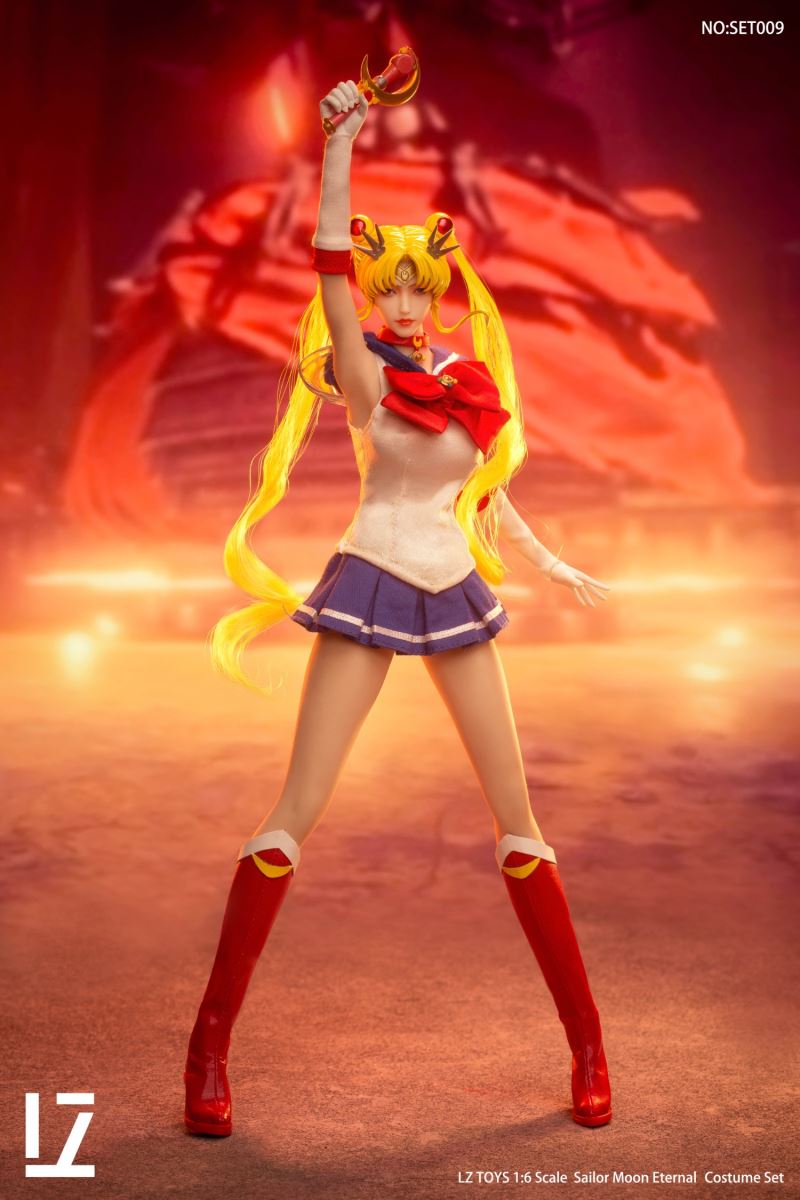 Moon Warrior Head Carving Costume 1/6