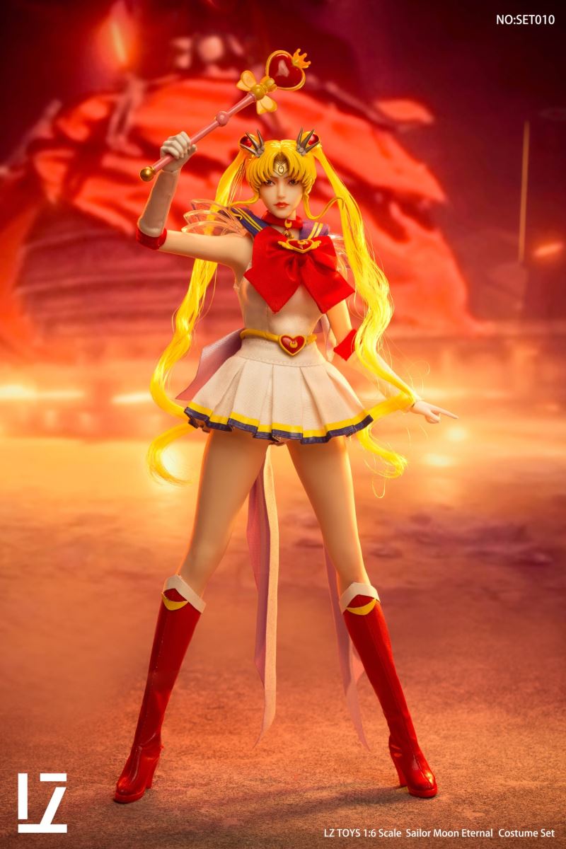 Moon Warrior Head Carving Costume 1/6