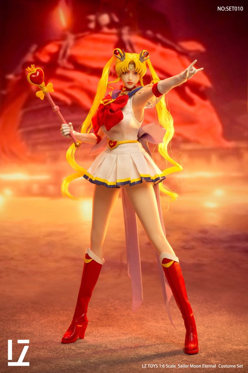 Moon Warrior Head Carving Costume 1/6