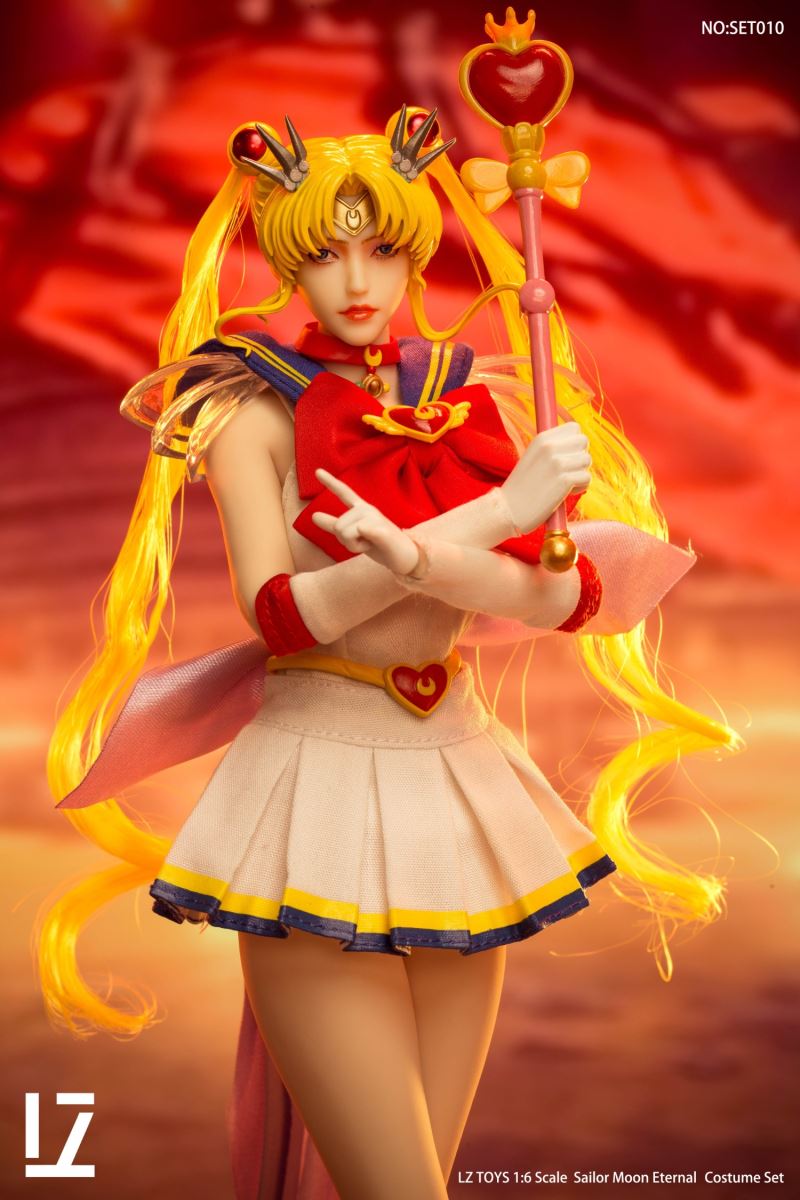 Moon Warrior Head Carving Costume 1/6