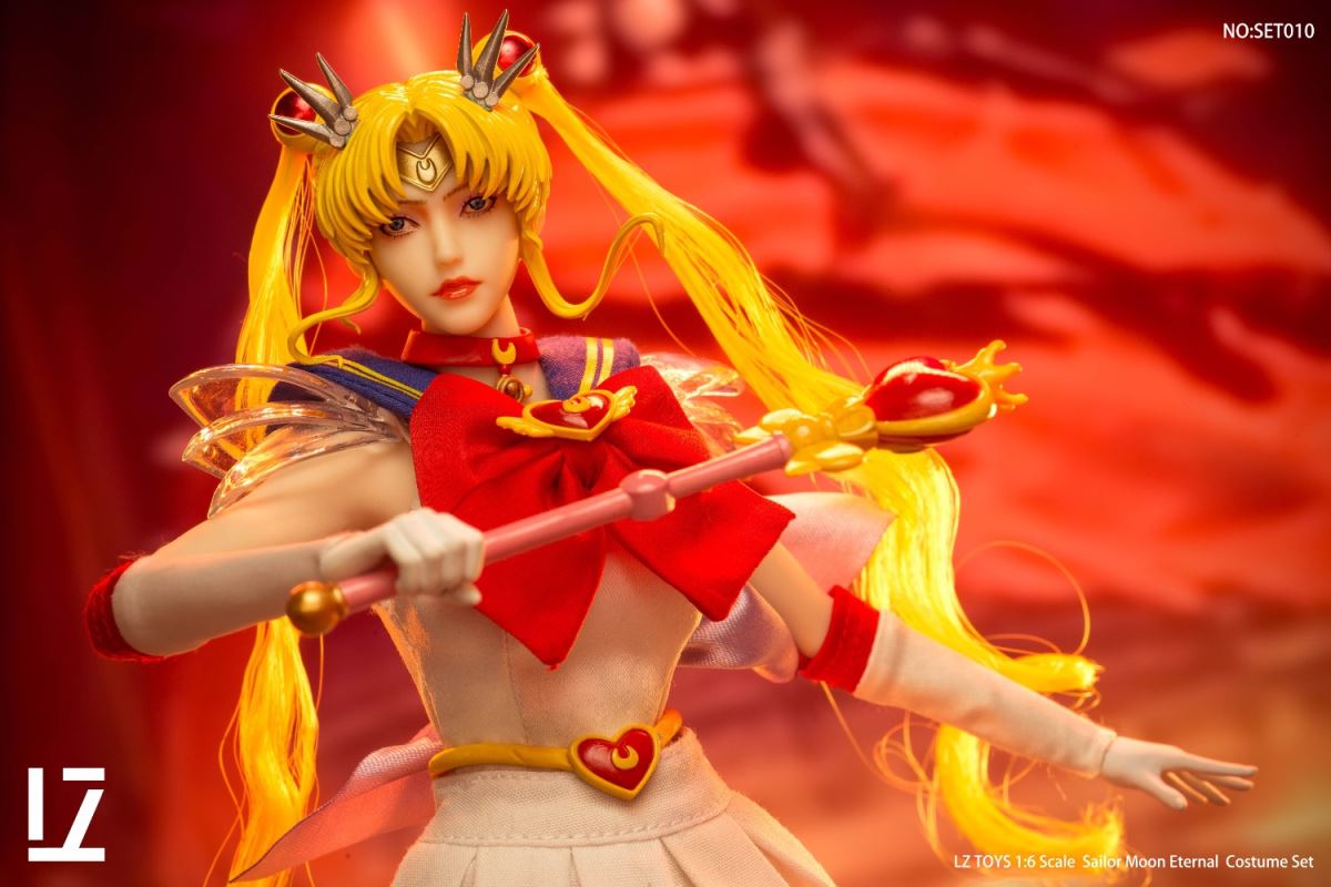 Moon Warrior Head Carving Costume 1/6