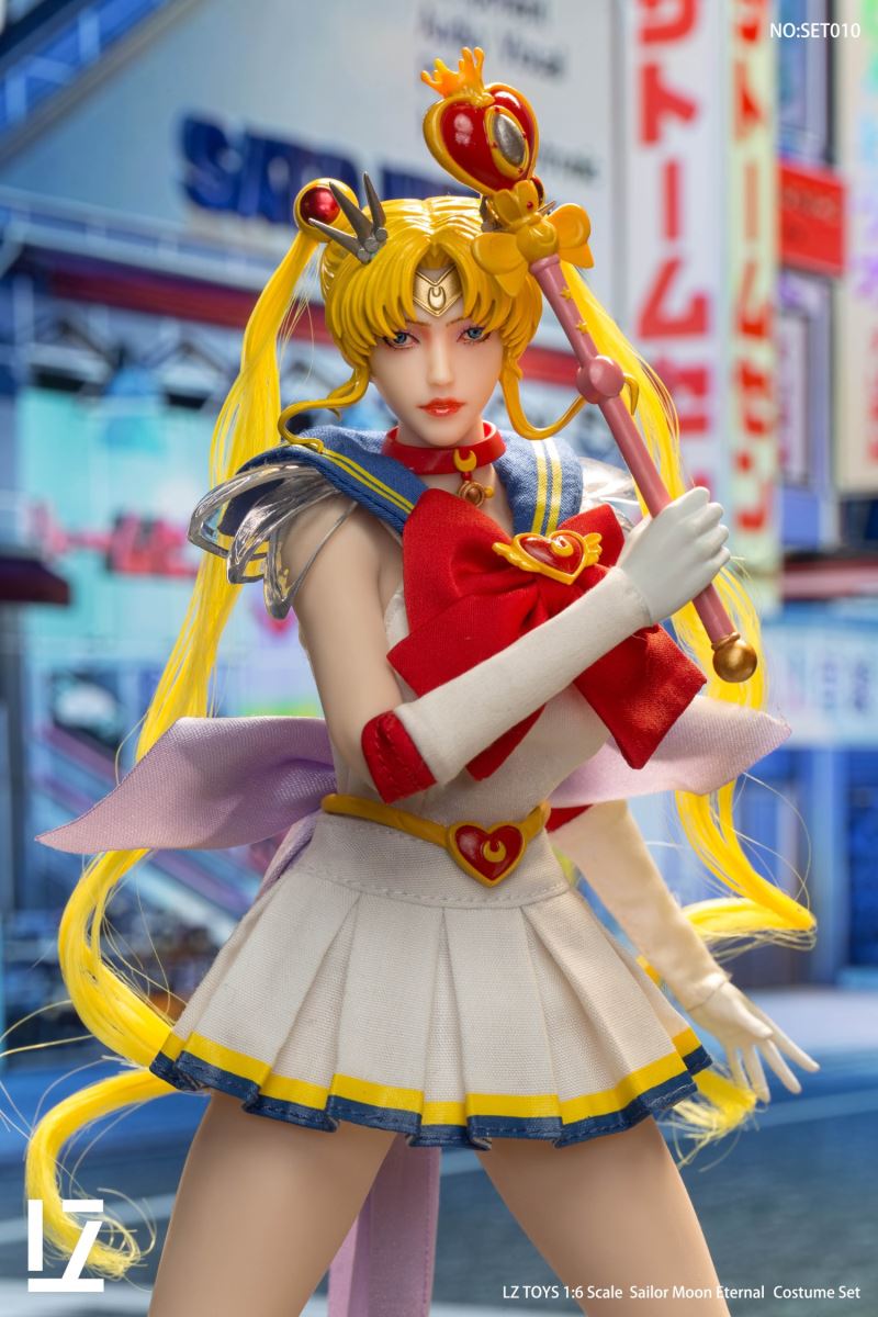 Moon Warrior Head Carving Costume 1/6
