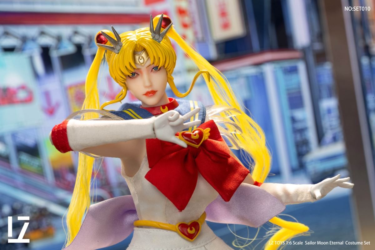 Moon Warrior Head Carving Costume 1/6
