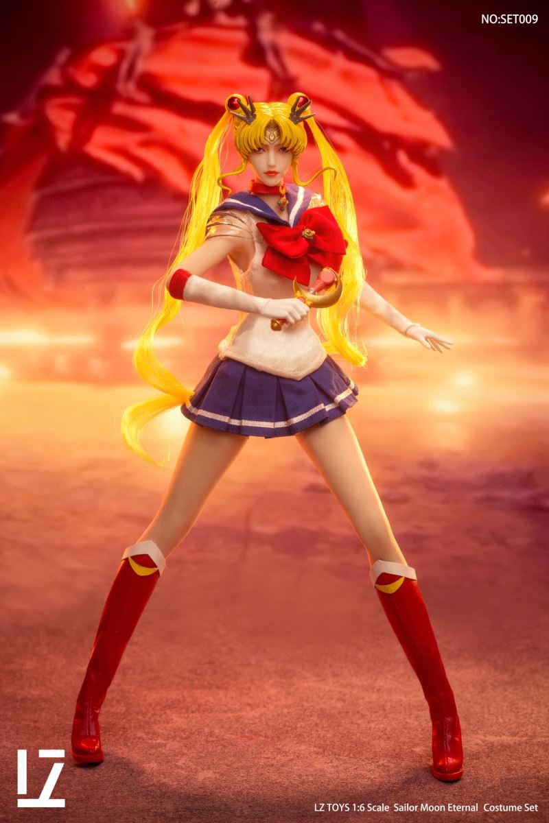 Moon Warrior Head Carving Costume 1/6