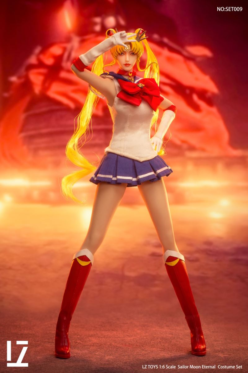 Moon Warrior Head Carving Costume 1/6