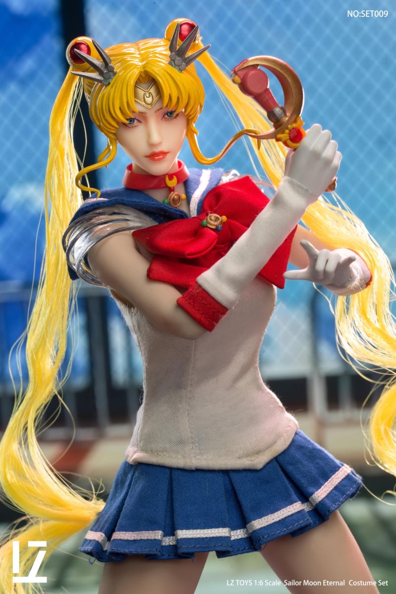 Moon Warrior Head Carving Costume 1/6