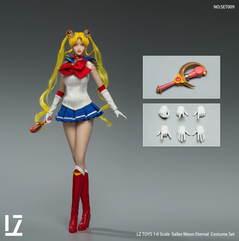Moon Warrior Head Carving Costume 1/6