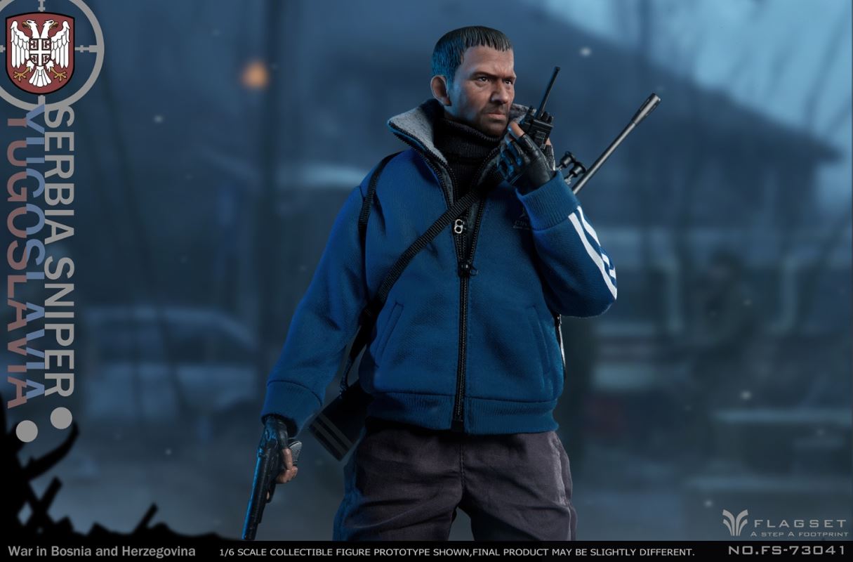 Bosnia and Herzegovina War - Serbian Sniper 1/6