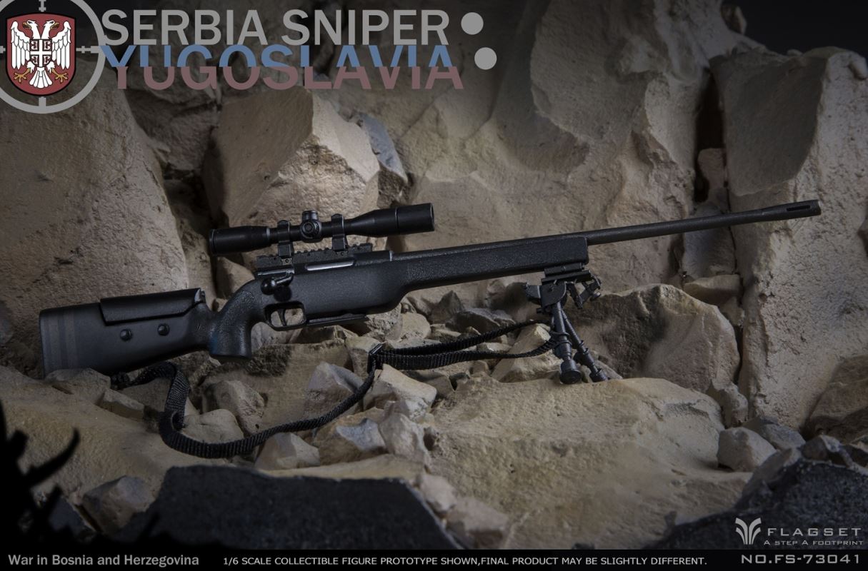 Bosnia and Herzegovina War - Serbian Sniper 1/6