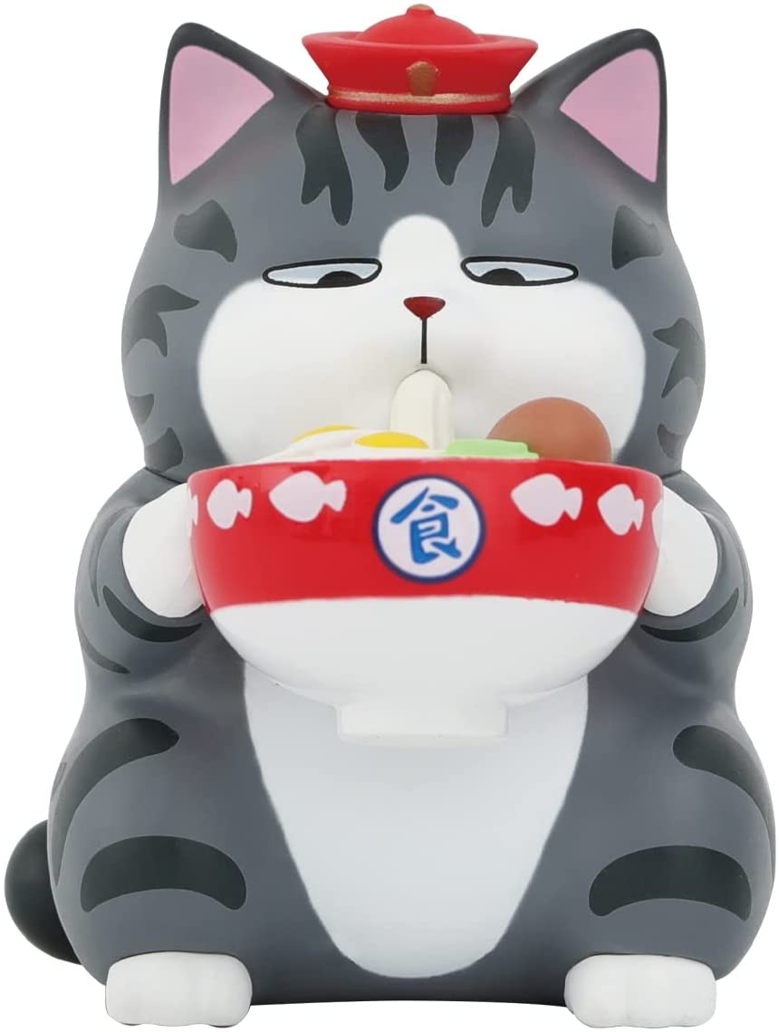 BLINDBOX Gou Tomoe Black Everyday Series 4 PVC & ABS Trading Figure 8 Pieces BOX