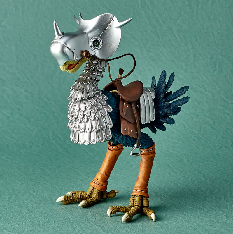Takeya Style Jizai Okimono Nausicaa of the Valley of the Wind Horseclaws (Kushana's Bodyguard Ver)