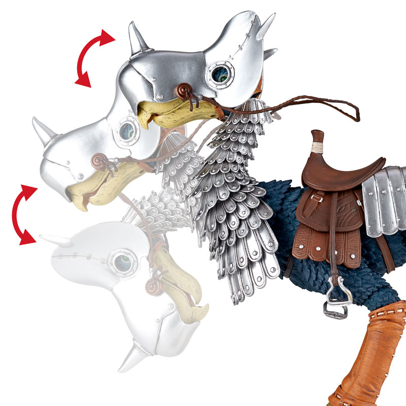 Takeya Style Jizai Okimono Nausicaa of the Valley of the Wind Horseclaws (Kushana's Bodyguard Ver)