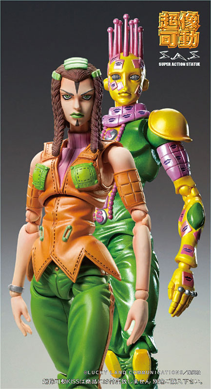 Super Action Statue JoJo's Bizarre Adventure Part.6 Stone Ocean Hermes Costello