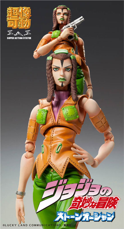 Super Action Statue JoJo's Bizarre Adventure Part.6 Stone Ocean Hermes Costello