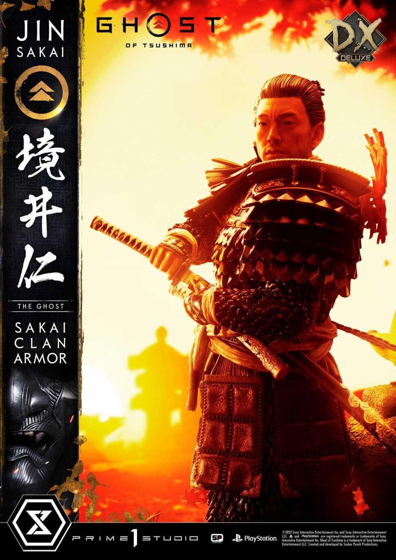 Ghost of Tsushima Jin Sakai, The Ghost Sakai Clan Armor DX Version