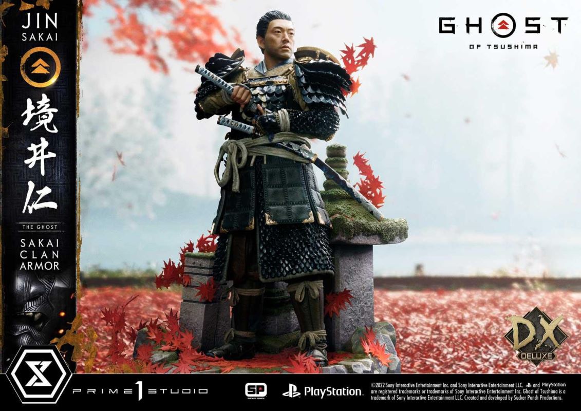 Ghost of Tsushima Jin Sakai, The Ghost Sakai Clan Armor DX Version