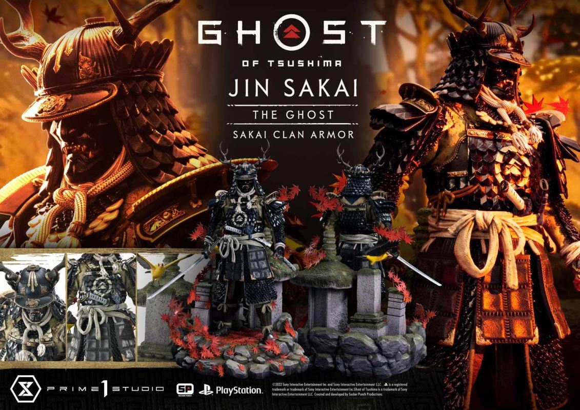 Ghost of Tsushima Jin Sakai, The Ghost Sakai Clan Armor