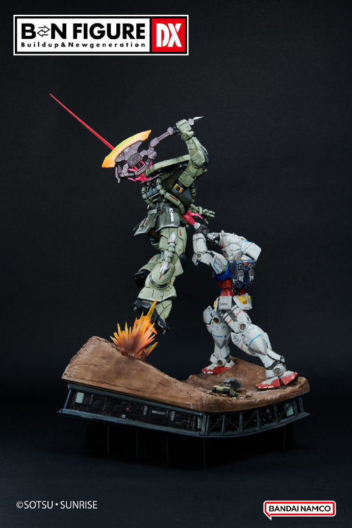 DX Series RX-78-2 Gundam vs MS-06S Zaku II - Mobile Suit Gundam SEED