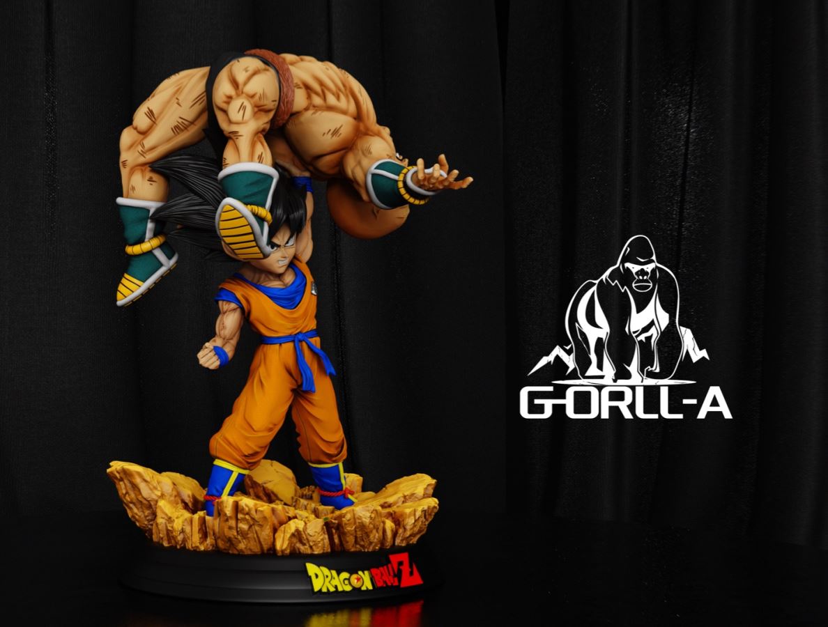 Goku vs Nappa - Dragon Ball