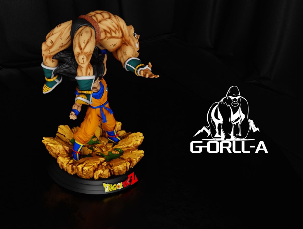 Goku vs Nappa - Dragon Ball